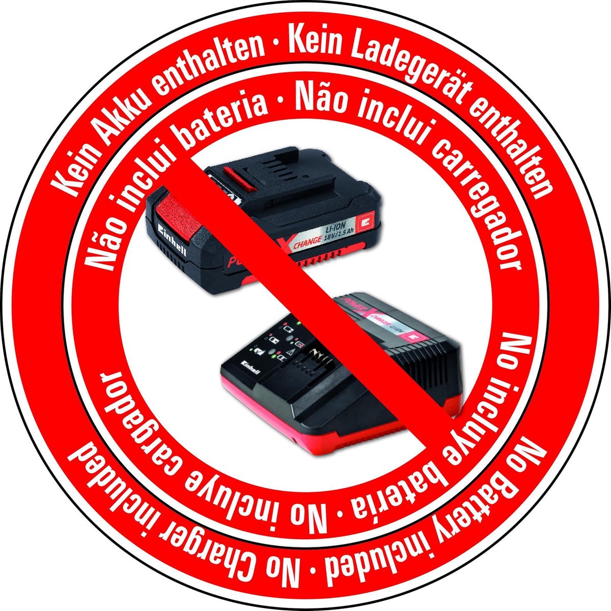  Einhell Accu Kettingzaag GE-LC 18 Li-Solo Power X-Change (Li-Ion, 18 V, 25 Cm Zwaardlengte, 23 Cm Snijlengte, Terugslagbescherming, Kettingvangbout, Zonder Accu En Lader)
