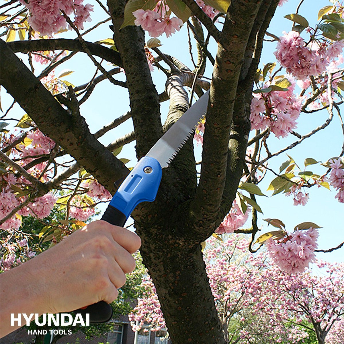  Hyundai Klapzaag 18 Cm SK5 - Breedte Van 6,5 Cm - Ergonomisch Gevormde Handgreep