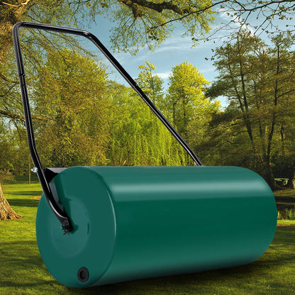  Gardebruk Tuinwals 60cm - 50L Vulvolume Staaltrommel - Groen