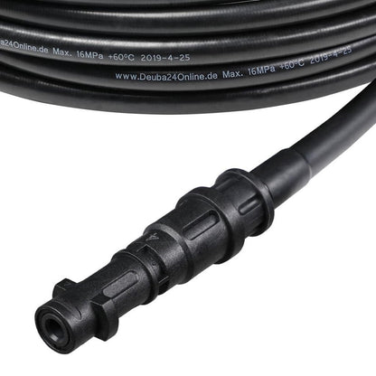  Deuba Rioolreiniging Set -15 M 160 Bar - Incl. 4 Adapters