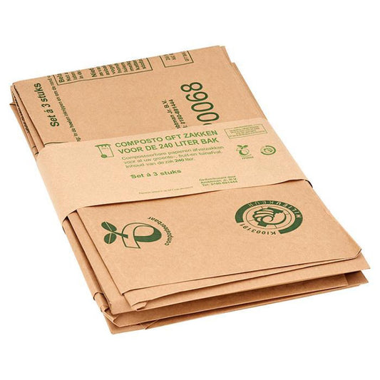  Composto GFT 240L Containerzak Set à 30 Stuks