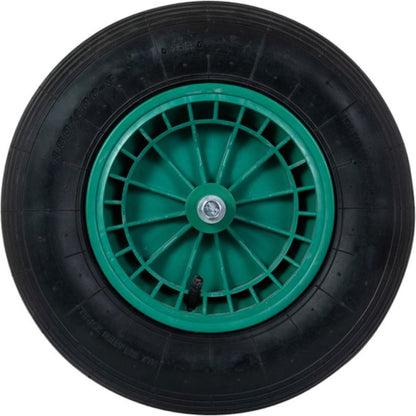  Kruiwagen Wiel 4.00 - 8 Luchtband Lijnprofiel - Asdiameter 20mm