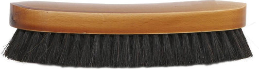 Merkloos Houten Kledingborstel Met Paardenhaar 17 Cm - Kleding/schoonmaakartikelen - Kleding Reinigen