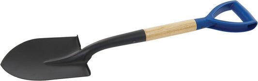  Silverline Mini Spade Met Ronde Kop En Houten Schacht - 70 Cm