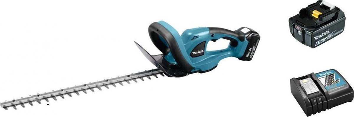  Makita DUH523RT - Heggenschaar Set - 18V Li-Ion Accu (1x 5,0Ah Accu) - 520mm