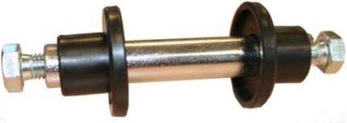 Benson As Voor Kruiwagenwiel 128 Mm X Ø 20 Mm - Inclusief Stofkappen