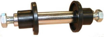 Benson As Voor Kruiwagenwiel 128 Mm X Ø 20 Mm - Inclusief Stofkappen
