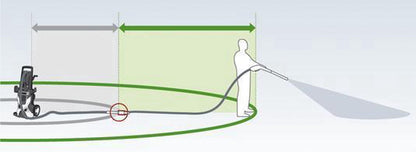  Kärcher XH 10 Slangverlenging - 10m - Quick Connect Click - K3 Tot En Met K7 Series