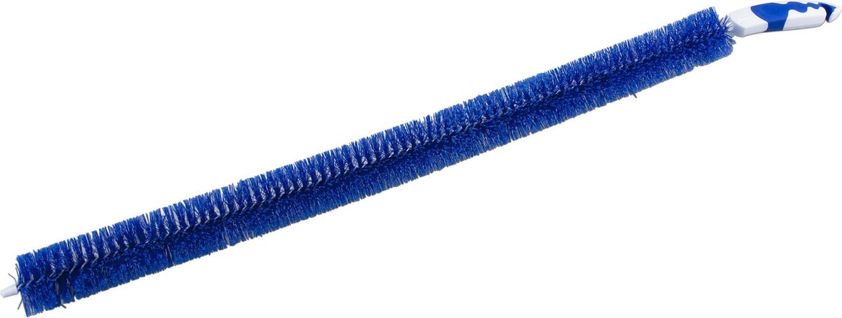  2- Delige Verwarming Schoonmaakset Blauw/wit - Microvezel Borstel - Radiator Borstel 60 Cm