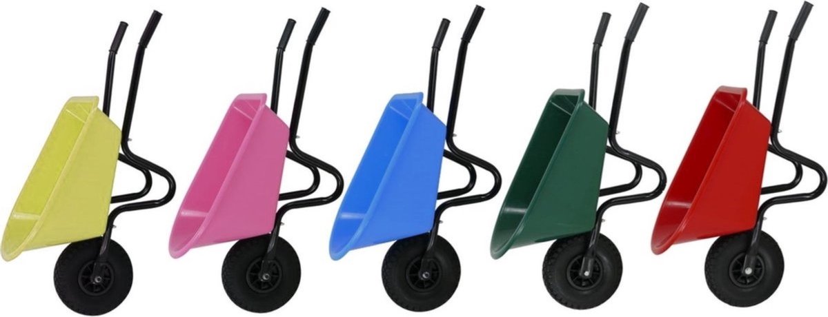  MM Eurotool Kinderkruiwagen Metaal Met Kunststof Bak - Groen