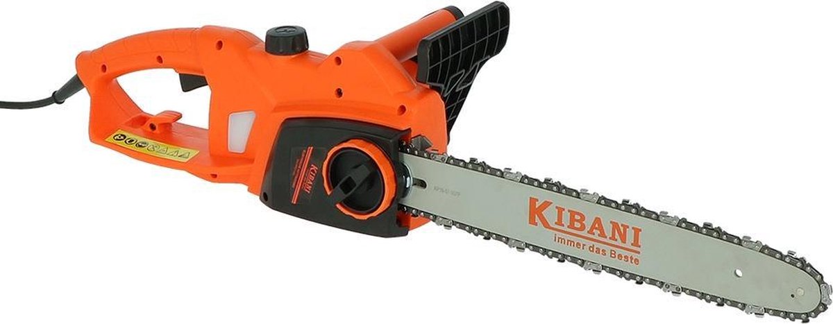  Kibani Kettingzaag Elektrisch – 1800W – Zwaardlengte 40 Cm - Zaagt Tot Ø 37.5 Cm