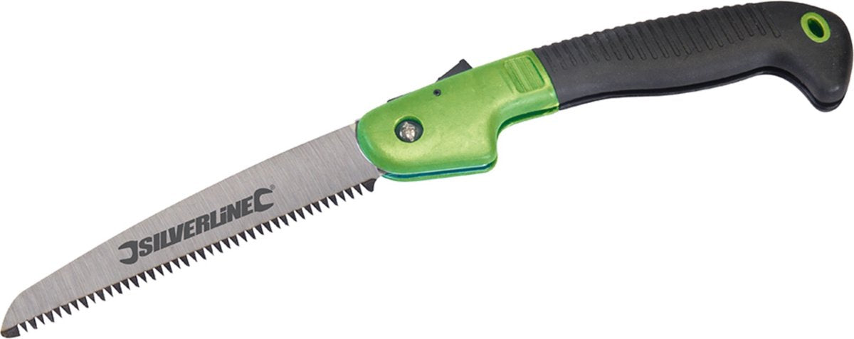  Silverline Inklapbare Tri-Cut Handzaag - Takkenzaag - 180 Mm Zaagblad