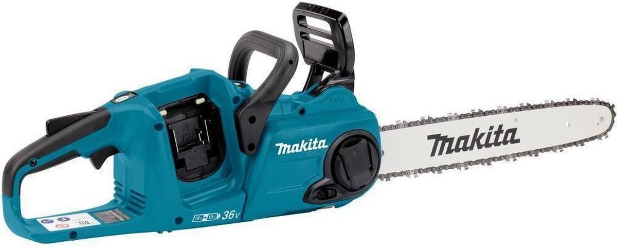  Makita DUC400Z 36V (2x 18V) Li-Ion Accu Kettingzaag Body - 400mm - Koolborstelloos
