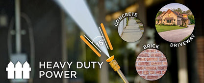  Powertech Professionele Hogedrukreiniger Op Benzine - 6.5 PK - 3600 PSI - 220 Bar - Hogedrukreiniger Auto - Terrasreiniger - Oppervlaktereiniger - Autoreiniger - Zwembadreiniger - 5 Snelkoppelstukken- Zwart / Rood