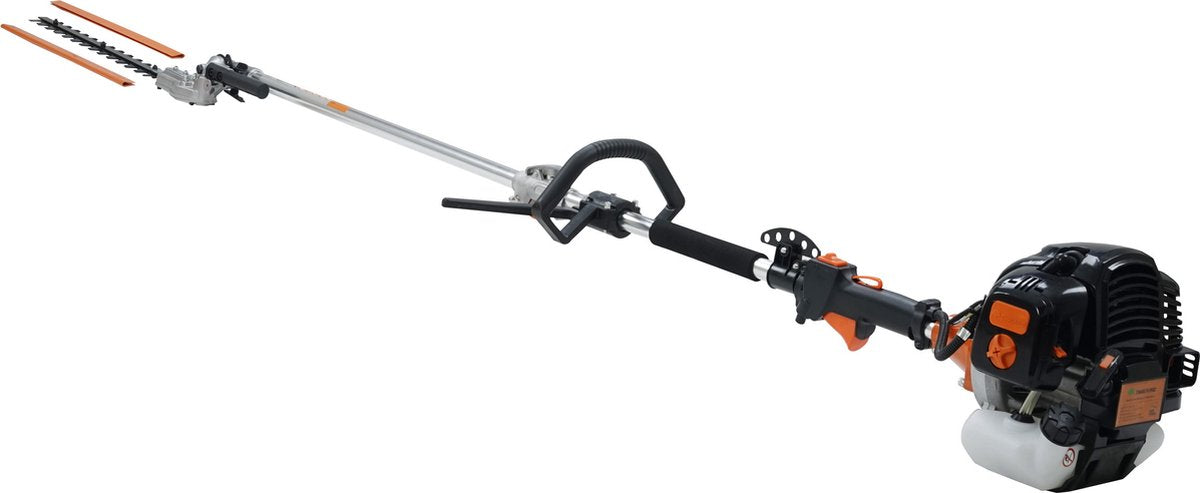  TIMBERPRO - 5-in-1 – Multitool – Benzine - Kettingzaag - Bosmaaier -Kantenmaaier - Haagschaar - Verlengstuk - 52 Cc.