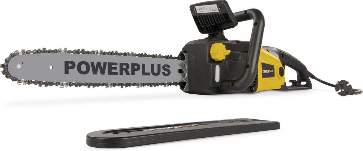  Powerplus POWXG1009 Elektrische Kettingzaag - 2400W - Zwaardlengte 400mm - Automatische Kettingsmering - Incl. 1x Ketting En 1x Zwaard