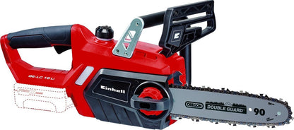  Einhell Accu Kettingzaag GE-LC 18 Li-Solo Power X-Change (Li-Ion, 18 V, 25 Cm Zwaardlengte, 23 Cm Snijlengte, Terugslagbescherming, Kettingvangbout, Zonder Accu En Lader)