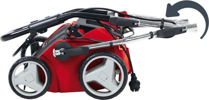  Einhell Verticuteerder En Beluchter GE-SA 1640 (1600 W - 40 Cm Werkbreedte - Tot 12 Mm Werkdiepte - In Hoogte Verstelbaar Stuur - Opvangzak 48 L - Incl. Beluchtingsrol)