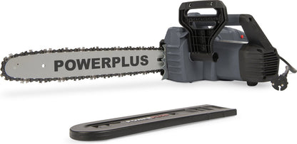  Powerplus POWEG10110 Elektrische Kettingzaag - 2200W - Zwaardlengte 400mm - Automatische Kettingsmering - Incl. 1x Ketting En 1x Zwaard