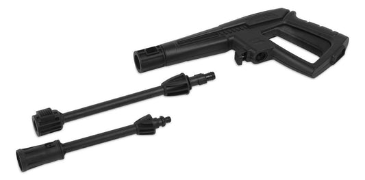  Powerplus POWXG90405 Hogedrukreiniger - 1400W - Max. 110 Bar - 390 L/h - Incl. 5m Slang En Accessoires - Excl. Terrasreiniger - Reiniger Voor Auto, Fiets En Meubelen