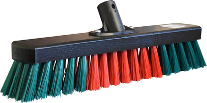  Vikan Bezem Met Steel - Bezem 44 Cm - Steel 156 Cm - Hard Voor Buiten En Binnen