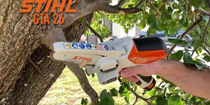  Stihl Accu Mini Kettingzaag SET - Snoeischaar - Snoeizaag - Hand Kettingzaag - Professioneel- Hovenier- Tuinman