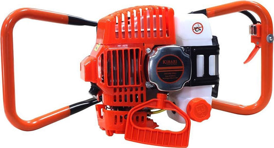  Kibani Grondboor 52cc Benzine - Excl. Losse Grondboren - Palenboor - Grondboor Machine
