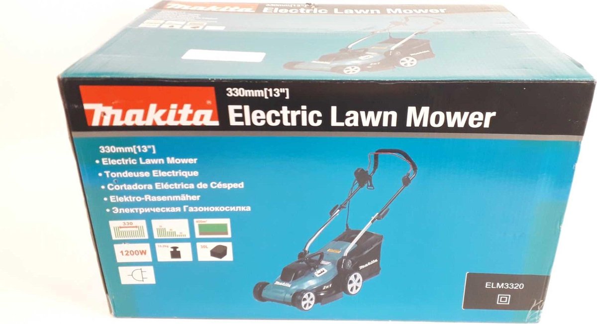  Makita Grasmaaier - ELM3320 - 230 V - 33 Cm