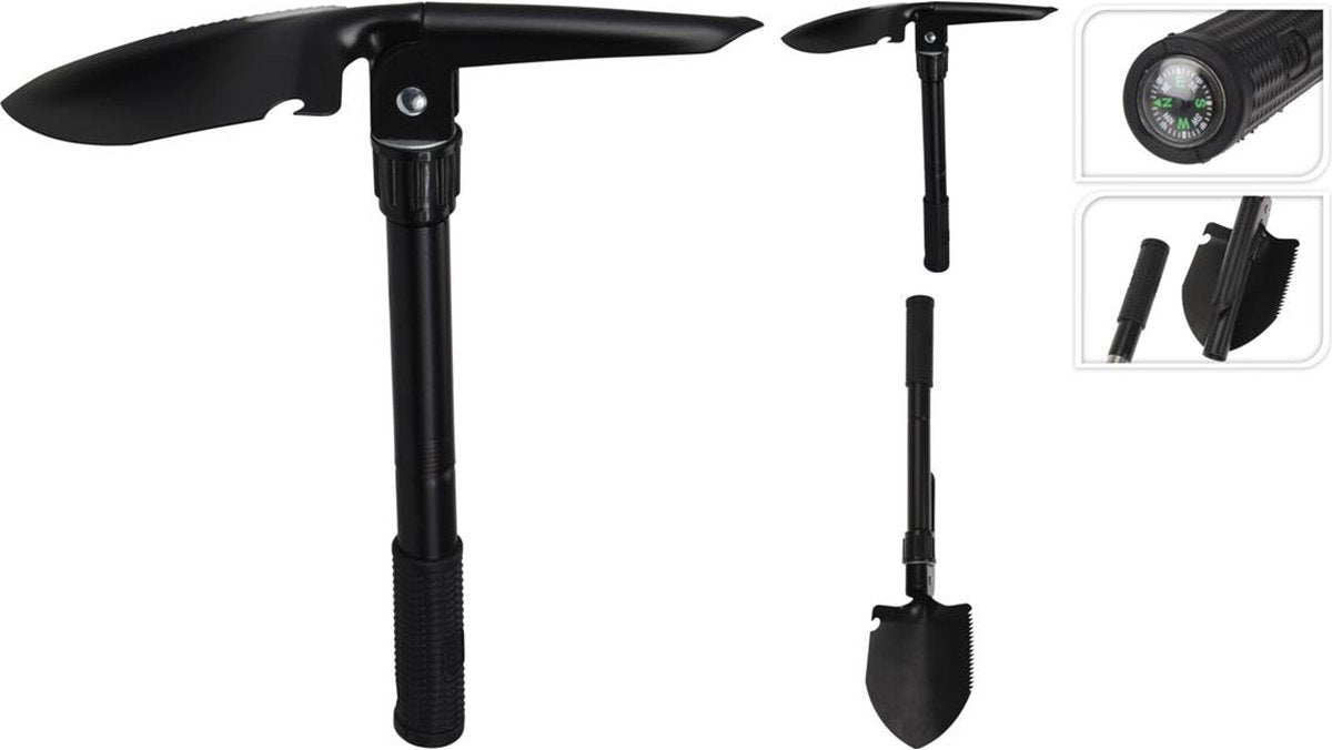  Kleine Klapschep/vouwschep Met Houweel En Hoes 41 X 13 Cm - Outdoor/survival Accessoires