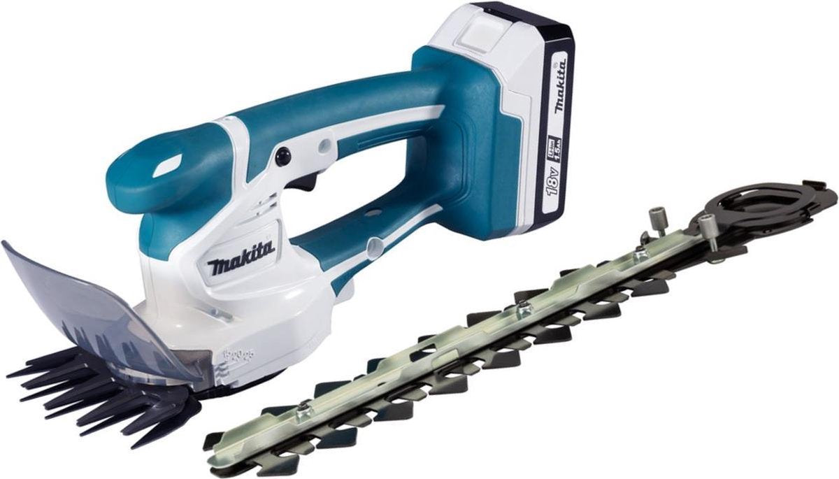  Makita Accu Grasschaar En Buxusschaar UM110DWYX