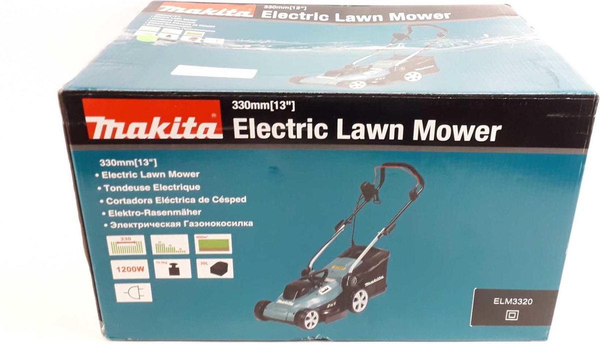  Makita Grasmaaier - ELM3320 - 230 V - 33 Cm