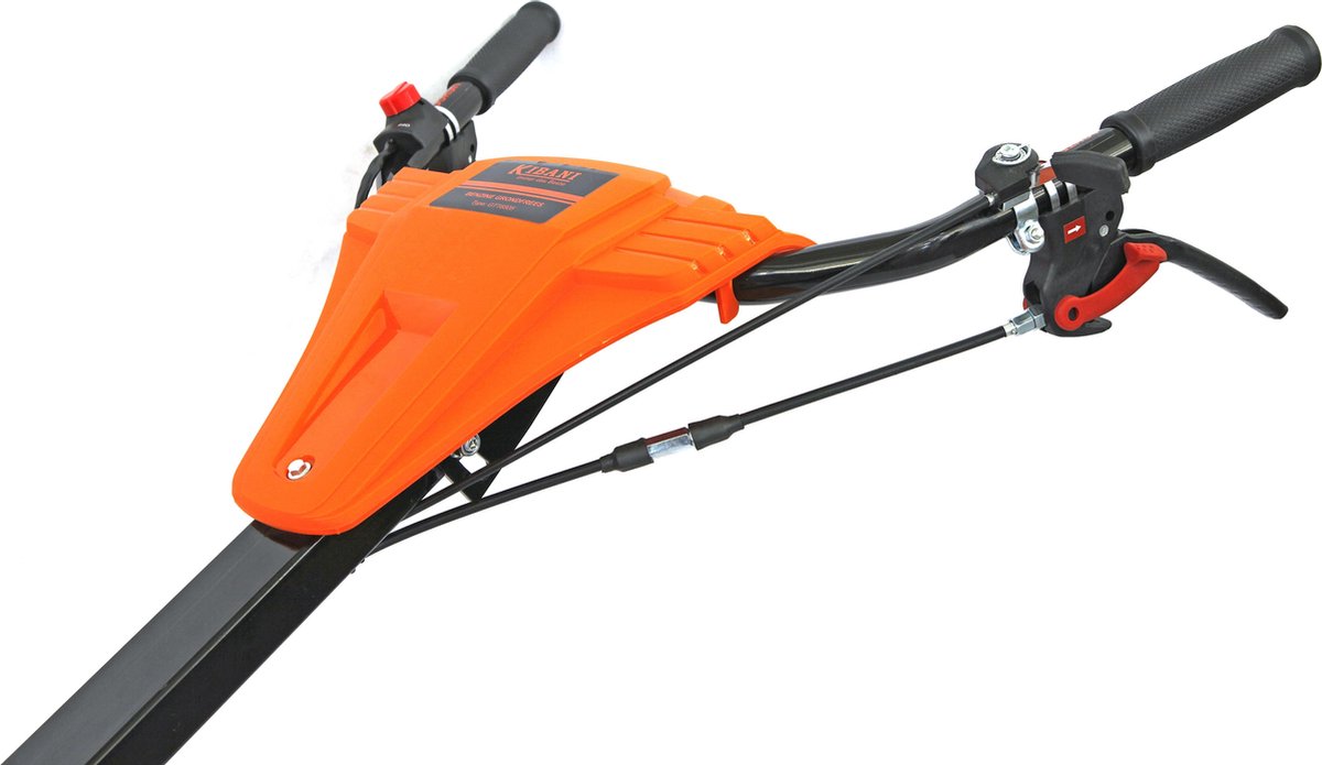  Kibani Grondfrees Benzine - 196cc - 46CM Breedte - 6.5PK - Loncin Motor - Tuinfrees - Tuinfrees Benzine - Bodemfrees - Tuinploeg - Grondfreesmachine