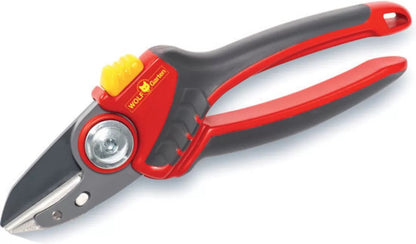  WOLF-Garten Snoeischaar "Premium Plus" RR 4000 - Max. Knipdiameter 22 Mm - Links- En Rechtshandige - Softinleg Handgreep - Snijhoek 30° - Voor Grote Handen - Vervangbare Messen