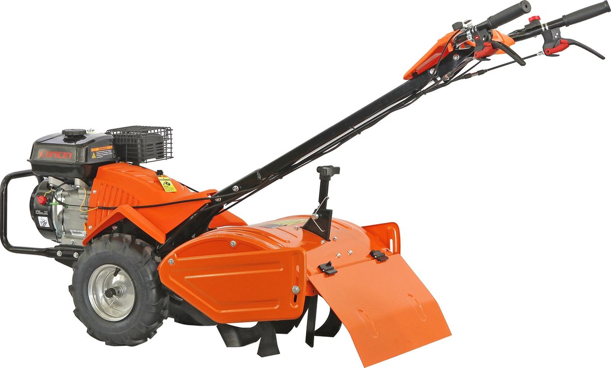  Kibani Grondfrees Benzine - 196cc - 46CM Breedte - 6.5PK - Loncin Motor - Tuinfrees - Tuinfrees Benzine - Bodemfrees - Tuinploeg - Grondfreesmachine