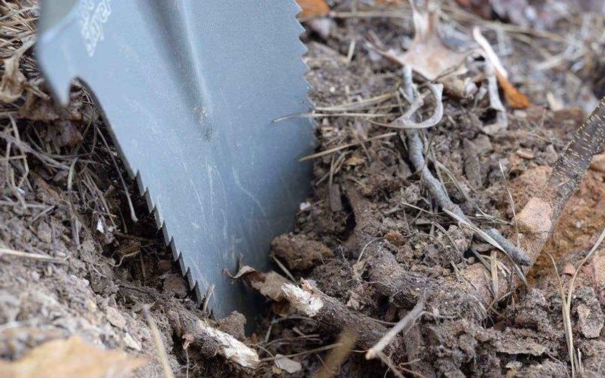  Root Slayer, Tuinschep Met Vlijmscherpe Messen - Tuingereedschap, Tuinschop, Bats, Spade, Schep, Schop,