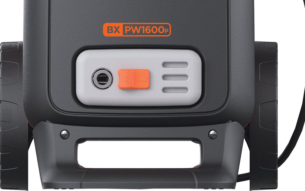 Black & Decker BLACK+DECKER Hogedrukreiniger BXPW1600PE - 1600 Watt - 125 Bar - 420 L/u - Verrijdbaar