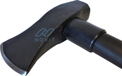  Novit Bijlenset - Kloofbijl 1kg + 3kg GRATIS Wetsteen - Handbijl - Bijl - Hakbijl