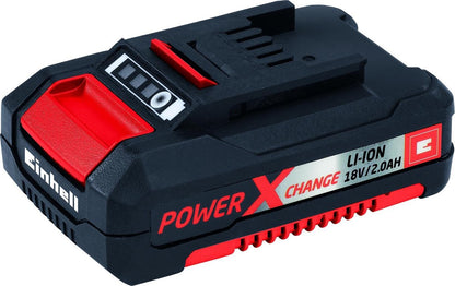  Einhell Accu Bladblazer GE-CL 18 Li E Kit (1x2,0Ah) Power X-Change (Li-Ion - 18 V - 12000 Min-1 - 210 Km/h Blaasluchtstroom - Incl. 2,0 Ah Accu En Lader)