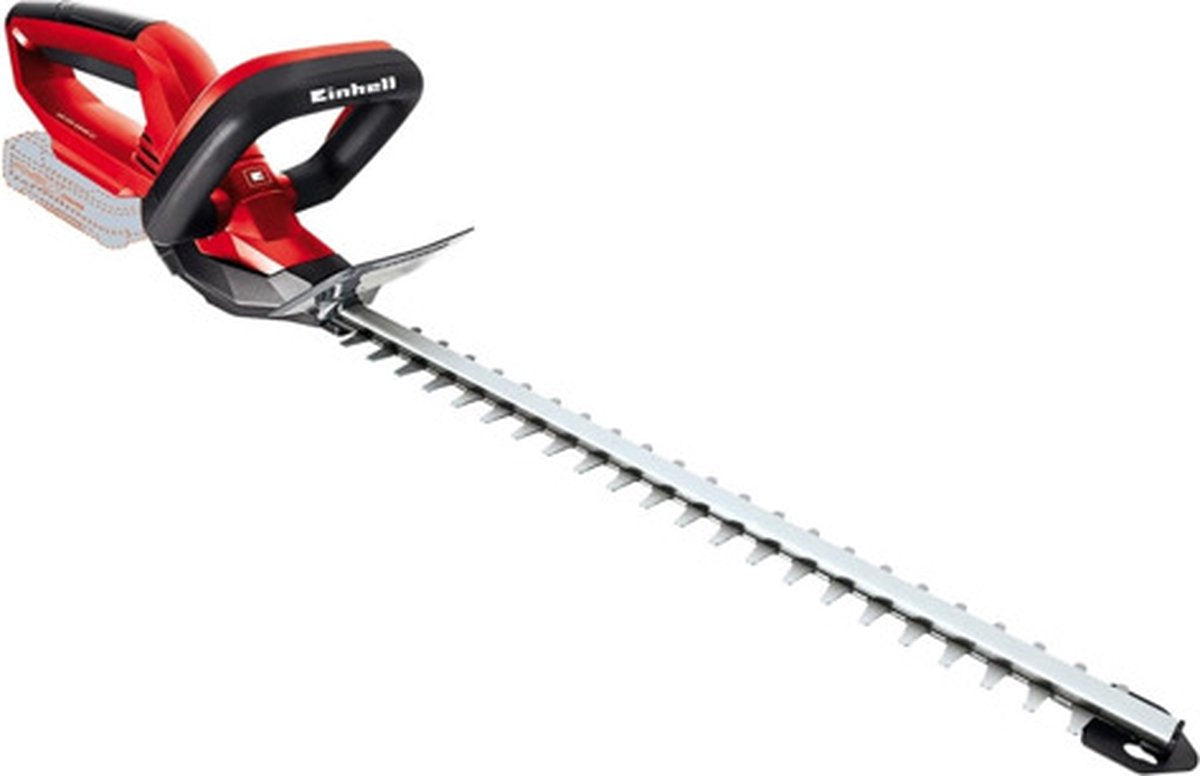 Einhell Accu Heggenschaar GE-CH 1846 Li-Solo Power X-Change (Li-Ion - 18 V - 46 Cm Zaaglengte - 15 Mm Tandafstand - Ergonomische Handgreep - Zonder Accu En Lader)