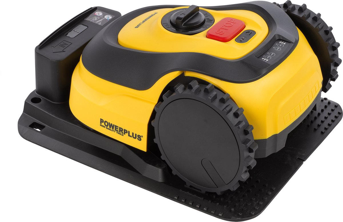  Powerplus POWXG6305 Robotmaaier - 18V - Voor Gazons Tot Ca. 500m² - Maaibreedte 180mm - Incl. Laadstation En Accessoires