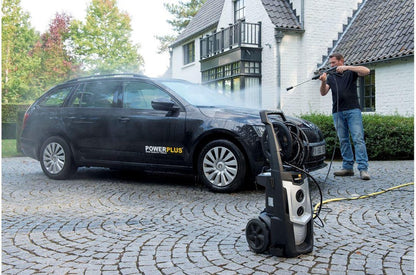  Powerplus POWXG90425 Hogedrukreiniger - 2500W - Max. 195 Bar - 468 L/h - Incl. 8m Slang, Terrasreiniger En Accessoires - Reiniger Voor Auto, Fiets En Meubelen