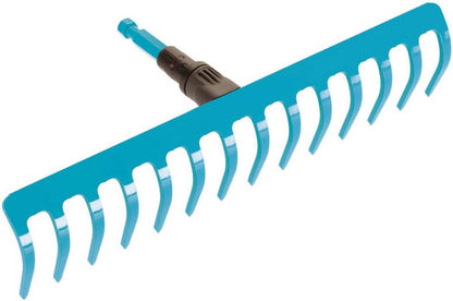  GARDENA Combisysteem Hark 14 Tands Hark - Werkbreedte 36 Cm - Aanbevolen Steellengte 150 Cm