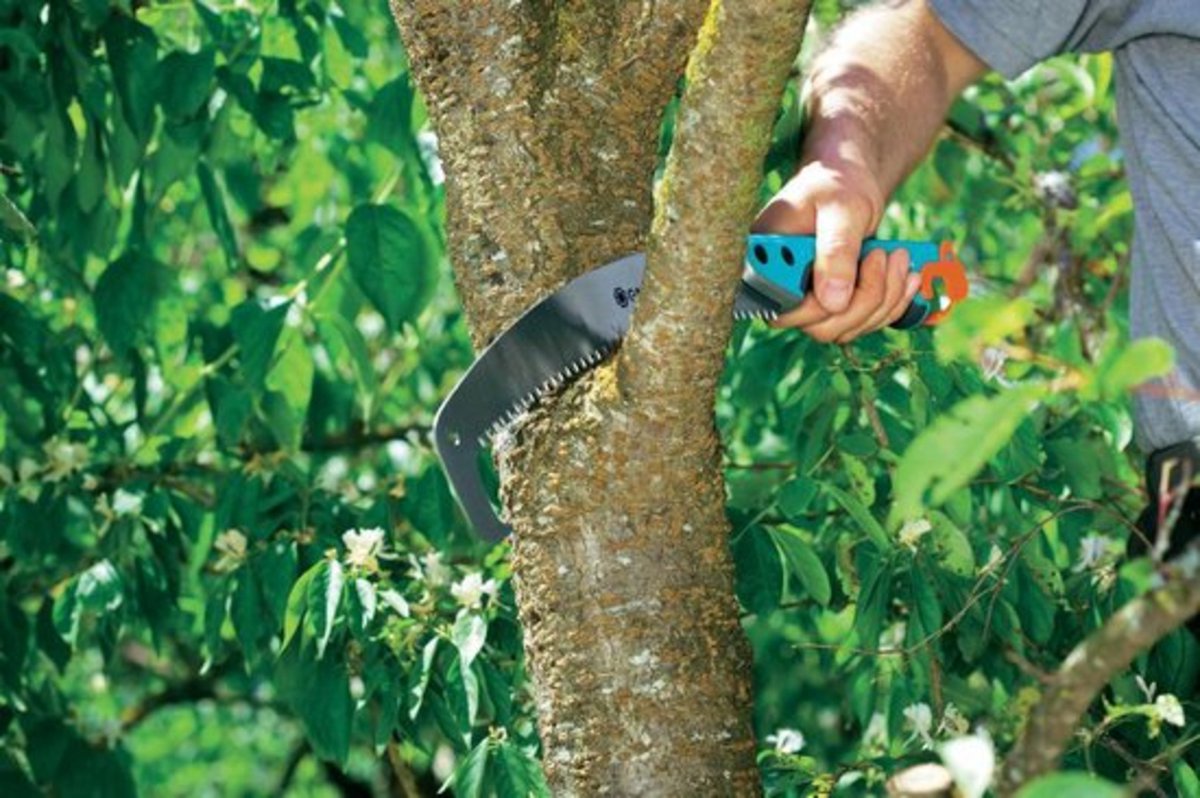  GARDENA Combisysteem Snoeizaag 300P Curved Takkenzaag - Meslengte 340 Mm - Exclusief Verlengstok