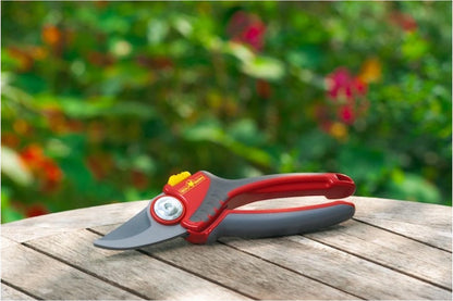  WOLF-Garten Snoeischaar "Premium Plus" RR 4000 - Max. Knipdiameter 22 Mm - Links- En Rechtshandige - Softinleg Handgreep - Snijhoek 30° - Voor Grote Handen - Vervangbare Messen