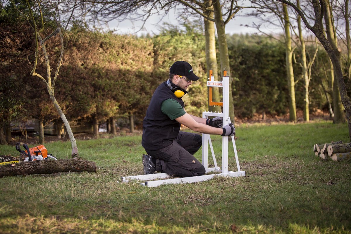  LOGOSOL Smart Holder - Zaagbok - Eenvoudig En Veilig Hout Zagen