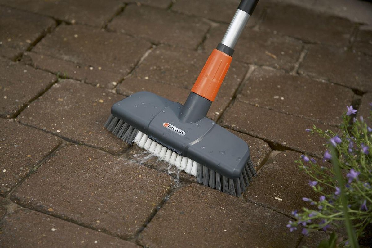  GARDENA Cleansystem Comfort Schrobber - Reinigen Van Paden - Terras - Oprit