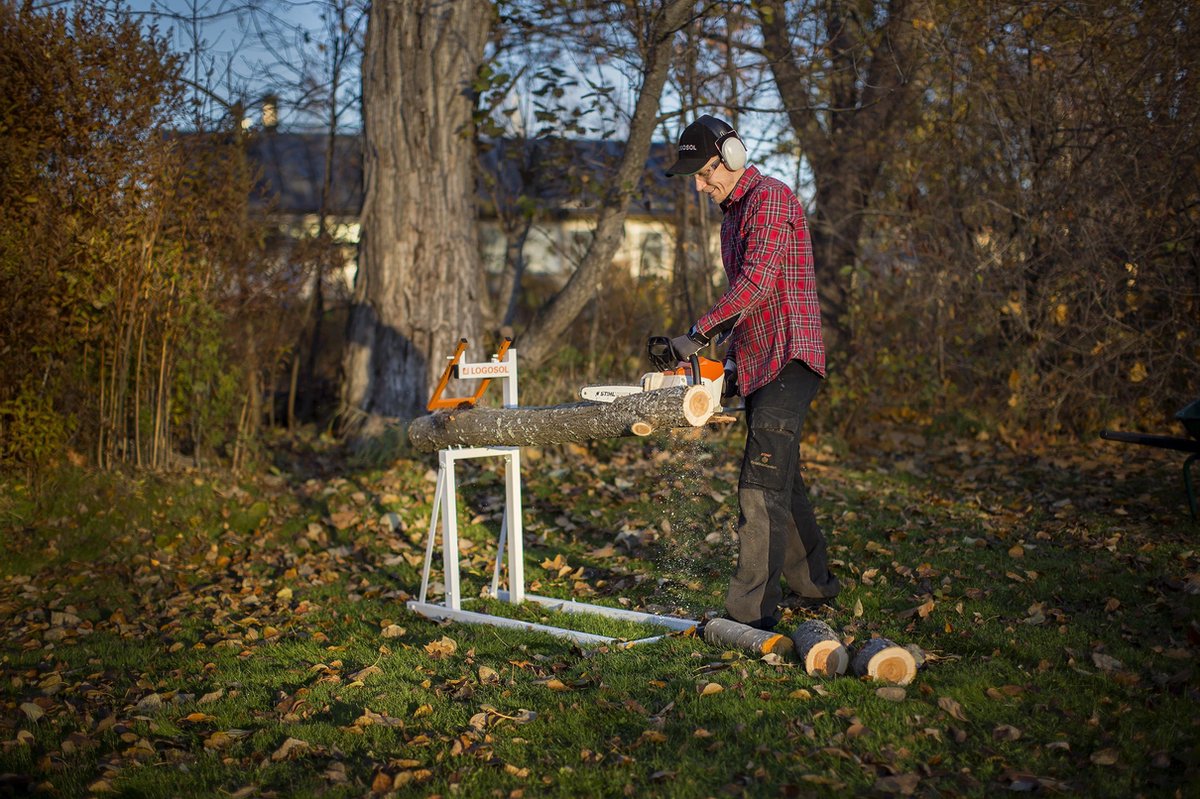  LOGOSOL Smart Holder - Zaagbok - Eenvoudig En Veilig Hout Zagen