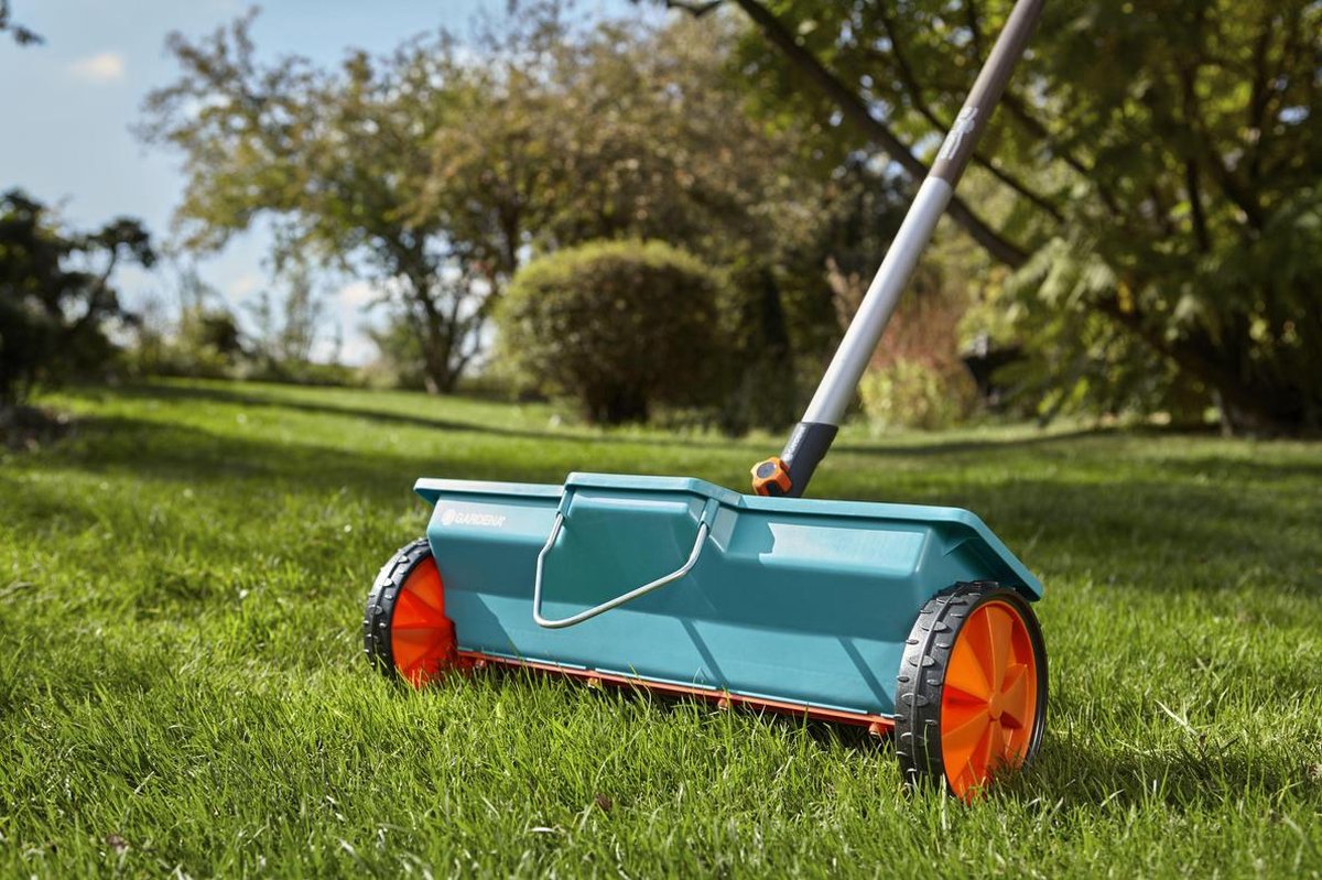  GARDENA Combisysteem Strooiwagen - 40 Cm Strooibreedte - Inhoud 3 Liter - Geschikt Voor 100m²