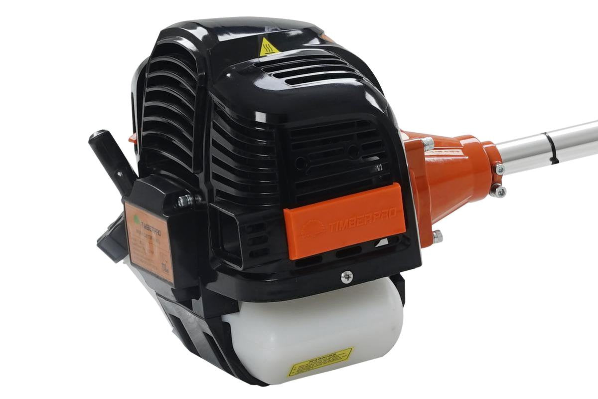 TIMBERPRO - 5-in-1 – Multitool – Benzine - Kettingzaag - Bosmaaier -Kantenmaaier - Haagschaar - Verlengstuk - 52 Cc.