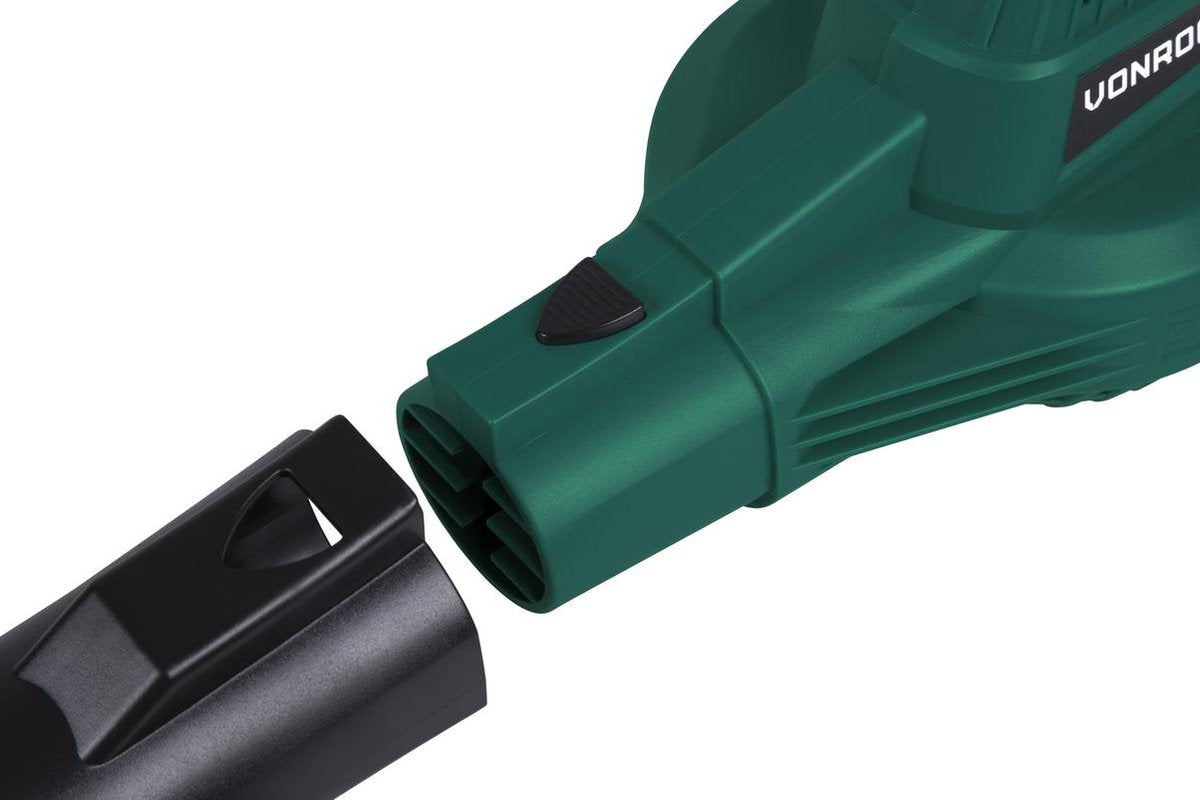  VONROC Accu Bladblazer – VPower 20V – 2 Standen – Max. Blaassnelheid 190km/u – Incl. Accu En Oplader